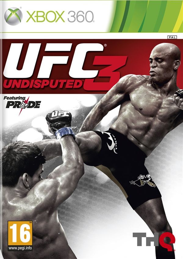 UFC UNDISPUTED 3 б/у X360
