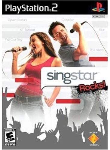 SingStar Rocks! б/у PS2