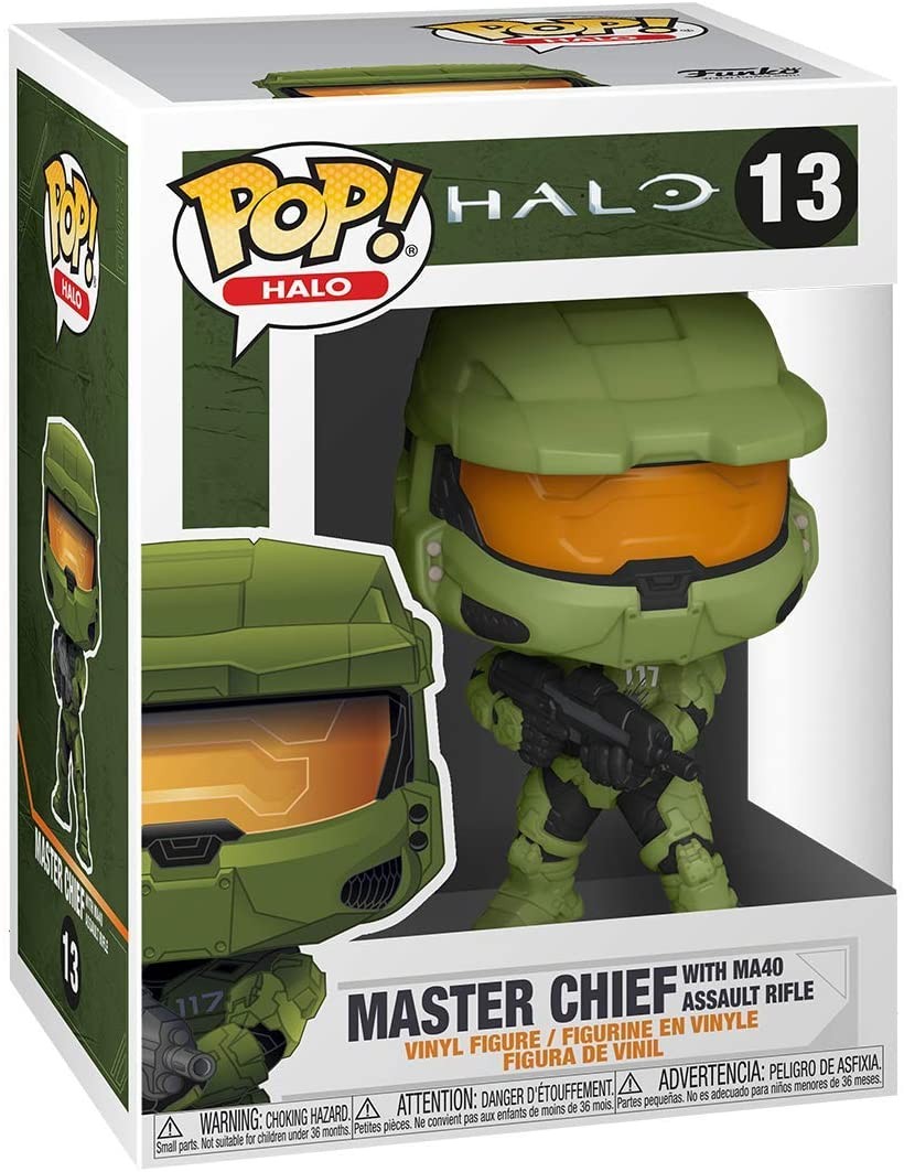 Halo Infinite - Master Chief With MA40 Assault Rifle Vinyl Figure | Фигурка Funko POP!