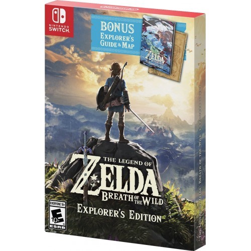 The Legend of Zelda Breath of the Wild Explorer's Edition SWITCH